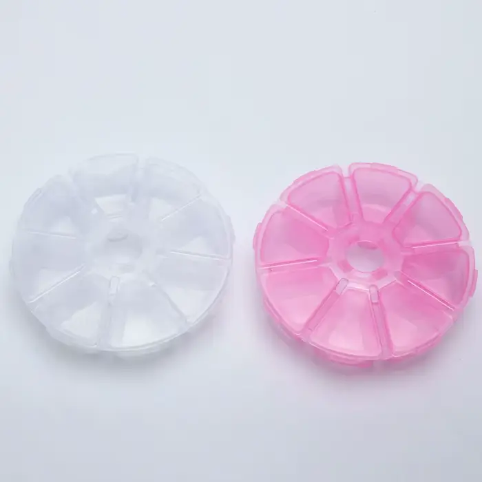 Boîte à outils ronde en plastique