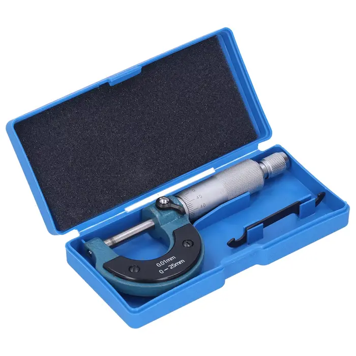Micromètre extérieur 0-25MM 0.01mm, échelle de filetage, outil de mesure, outil de machiniste, micro