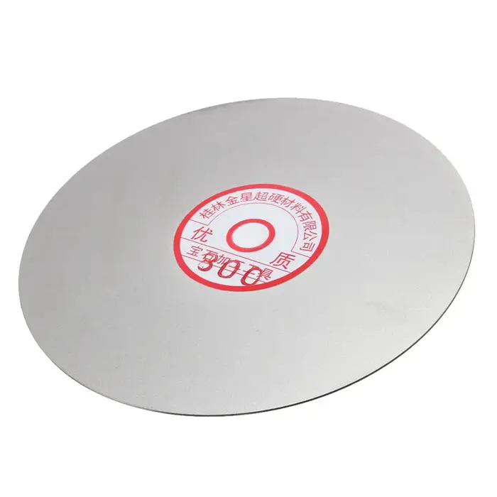 4 pièces/ensemble disque de polissage diamant 600 800 1200 3000 grain lapage meulage 6 "disque de me