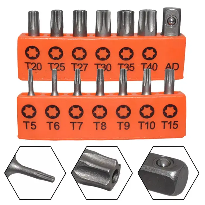 Jeu d'embouts de tournevis Torx