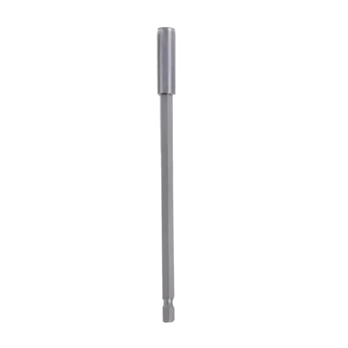 Support d'extension hexagonale, bielle, tournevis Long, embout magnétique argent 150mm, longueur d'e