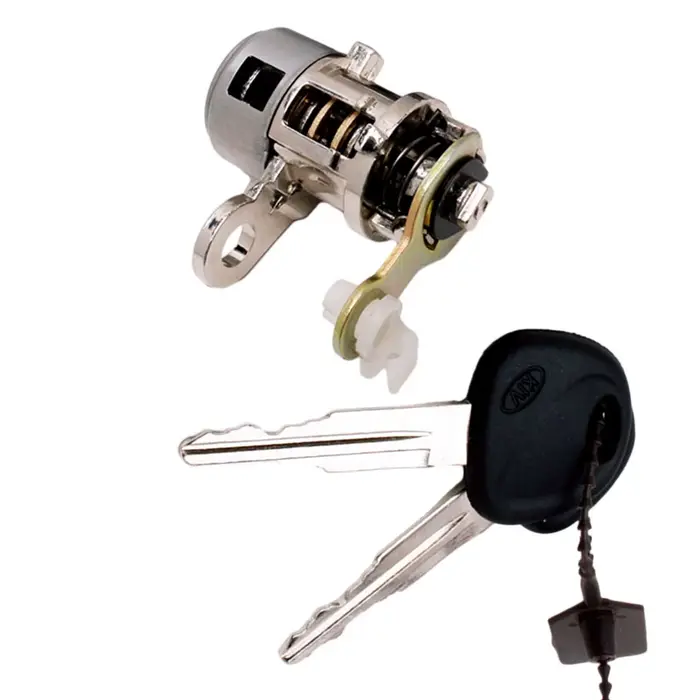 Cylindre de serrure de porte avec 2 clés, remplacement de véhicule Portable avant gauche ou droite, 
