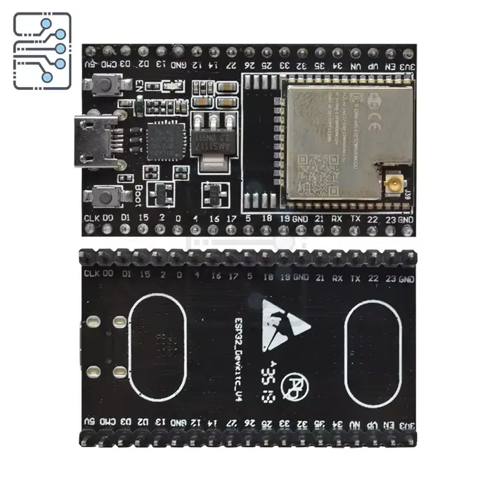 Panneau ESP32-Devkitc de noyau de conseil de développement de V4 équipé de la technologie ESP32-32U appropriée à différents Esp32 Ske