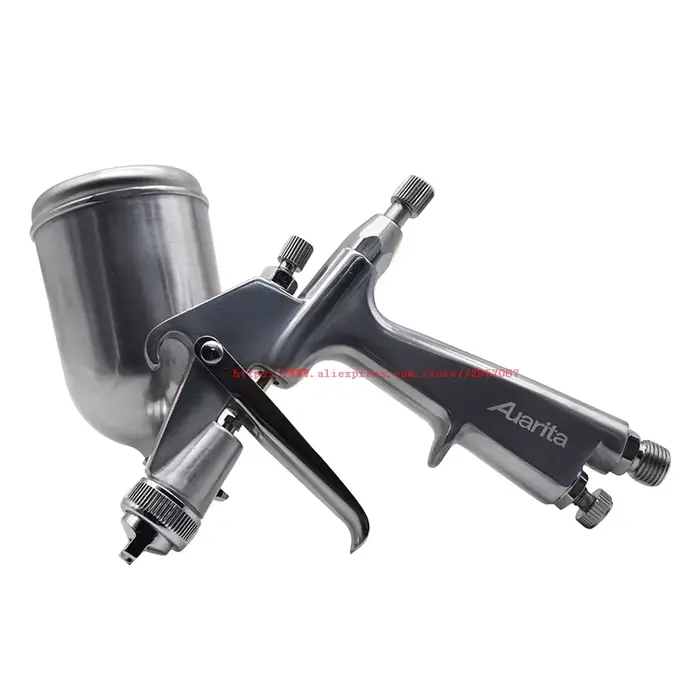 Outils de pistolet à air aérographe pistolet à peinture F-3 hvlp 1.0mm buse aérographe pistolet pneu