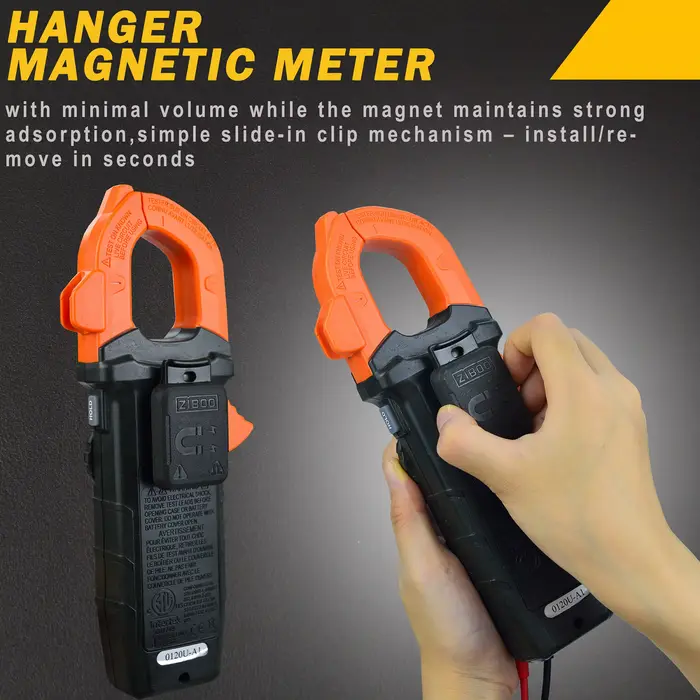 ZIBOO 69445 cintre magnétique sans sangle pour outils Klein pince compteurs et multimètres avec puissants aimants de terres rares