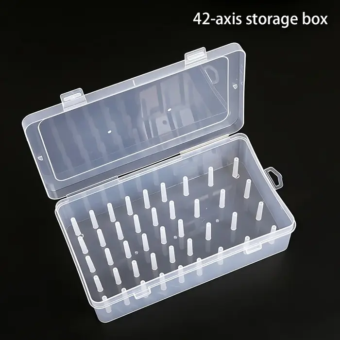 Boîte de rangement en plastique à 42 compartiments
