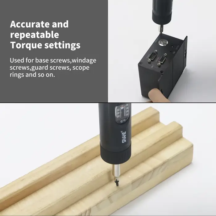 SHAHE Tournevis dynamométrique 1/4"