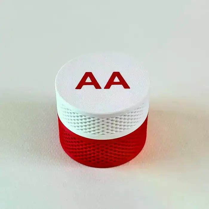 Boîte de rangement pour piles AAA/AA (piles non incluses)