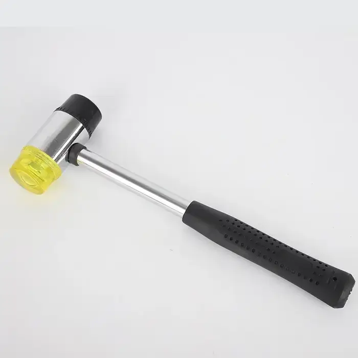 Marteau en caoutchouc souple double face de 25 mm avec tête en nylon