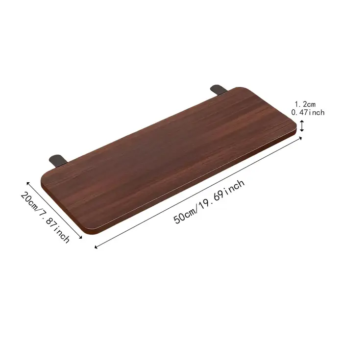 Planche d'étagère d'extension de bureau