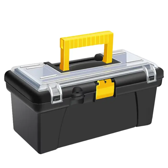 Boîte à outils de quincaillerie en plastique multifonction