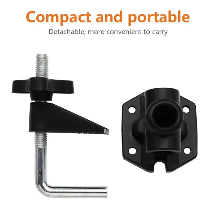 Pince de support en porte-à-faux, support universel antidérapant, 7 formes, boucle cheval, Clip en m