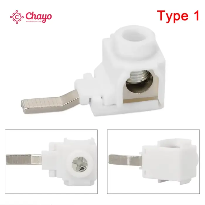 Livraison Gratuite 10 Pièces/Lot 25 Mm² Bornes pour Busbar Disjoncteur Boîte de Distribution Fil Électrique Connecteur TONGOU