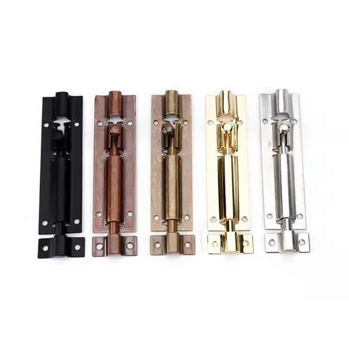 Loquet de serrure de porte en alliage d'aluminium
