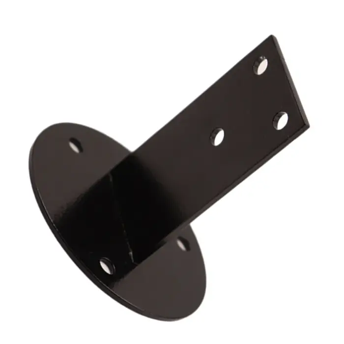 Support de main courante droit en acier inoxydable