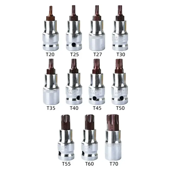 Embout de tournevis Torx de 1/2 pouces