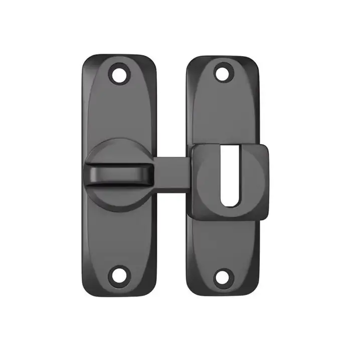 Serrure de porte à bascule à 90/180 degrés