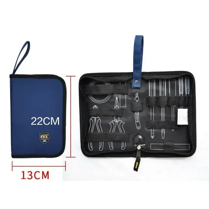 Kit de réparation d'électricien, petit sac à outils, outils en toile pour électriciens, outils de travail, sacs à main, pièces professionnelles