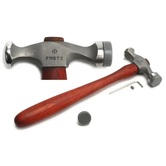 Marteau à plancher à une extrémité Fretz HMR-6 en acier inoxydable 420 et insert en nylon