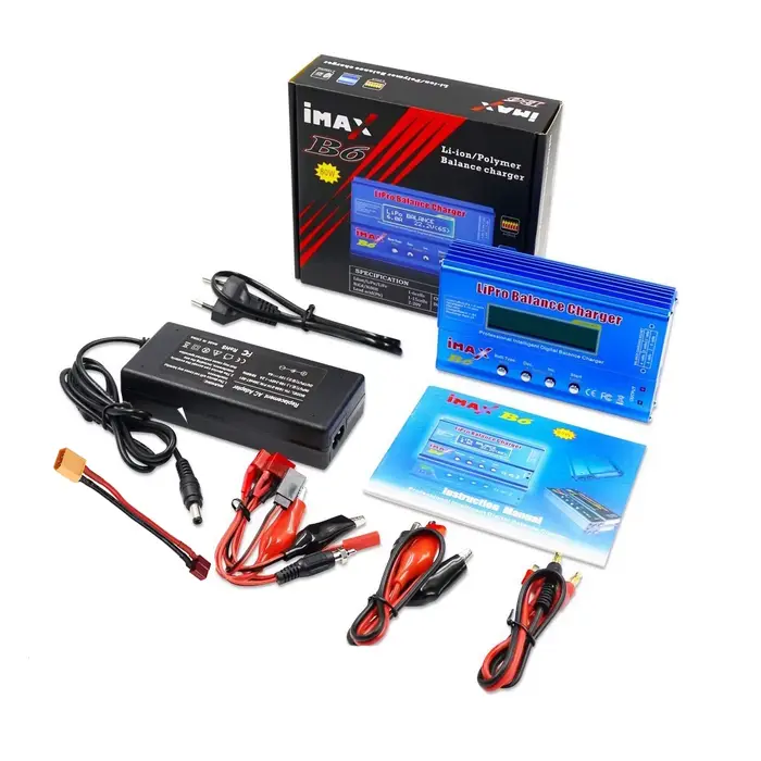 IMAX B6 80W 6A chargeur de batterie Lipo NiMh Li-ion ni-cd numérique RC Balance