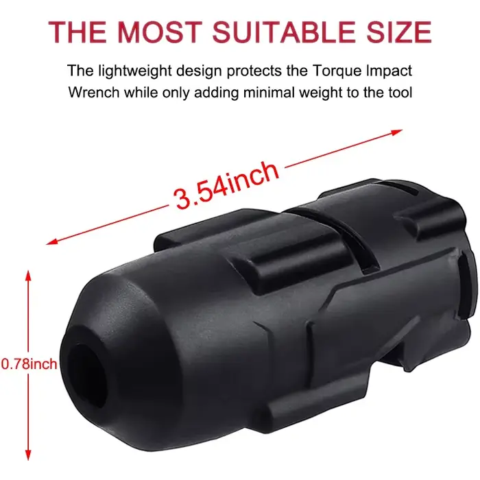 Bottes de protection pour clé à chocs Milwaukee 1/2 pouce à couple élevé 2767-20 2863-20 – Prévient l'usure – Accessoires pour outils électriques