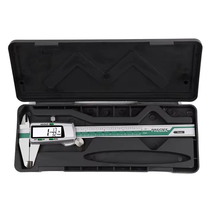 ET50 150mm Numérique Caliper En Acier Inoxydable Fraction/MM/Pouces 0.01mm Haute Précision pour Comp