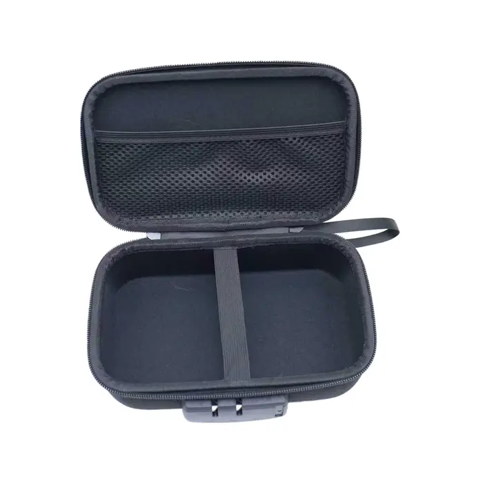 Boîte de rangement portable verrouillable, étui organisateur en Oxford EVA, boîte à jouets sécurisée