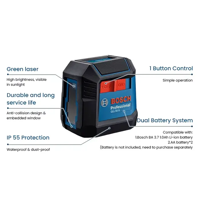 Bosch-Niveau laser professionnel GLL 50G