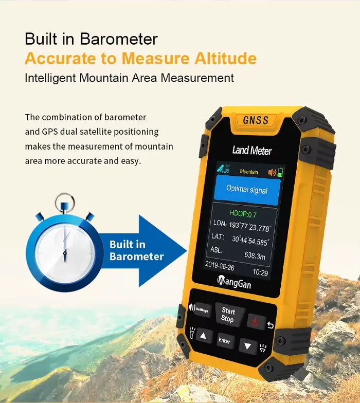 Compteur de terre GPS de haute précision