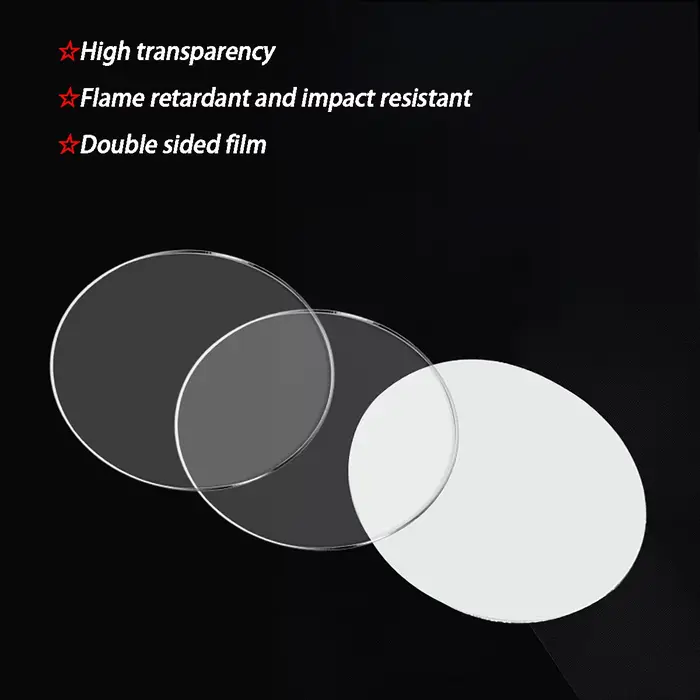 Feuille ronde transparente PC 0.5-10mm