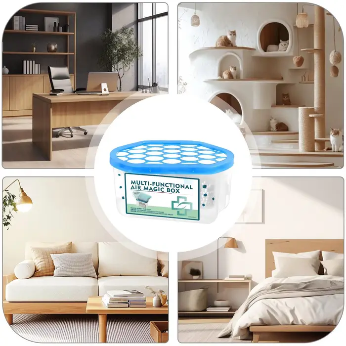 Boîte magique de purification de l'air intérieur