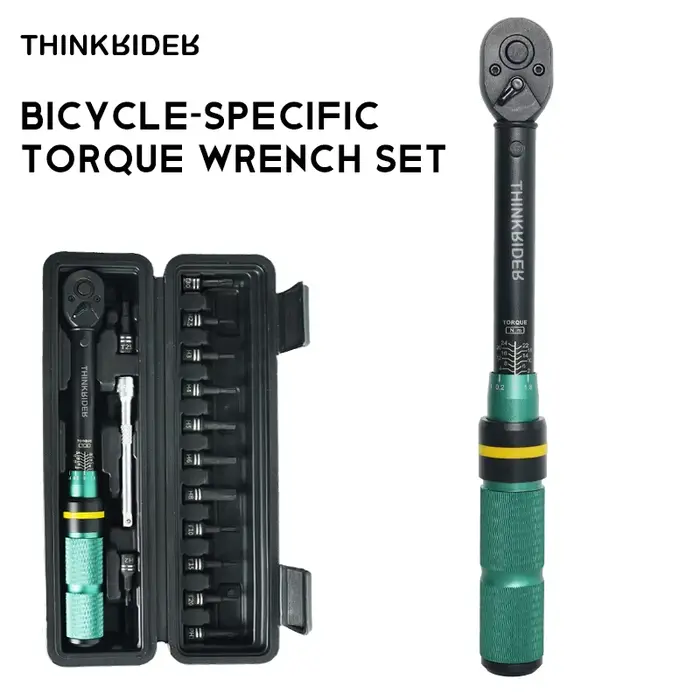 Jeu de clés dynamométriques de vélo 1/4 "2-24Nm double Direction