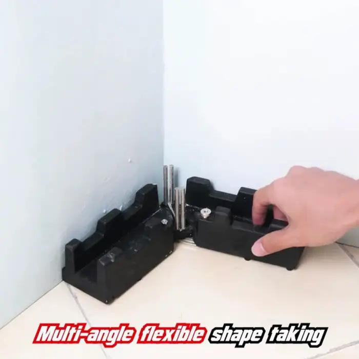 Outil de coupe de mesure d'onglet 2 en 1