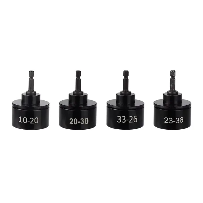 Tête de capsulage à vis 1/4, tête de capsulage à vis, tête de fixation 10-100mm, diamètre extérieur,