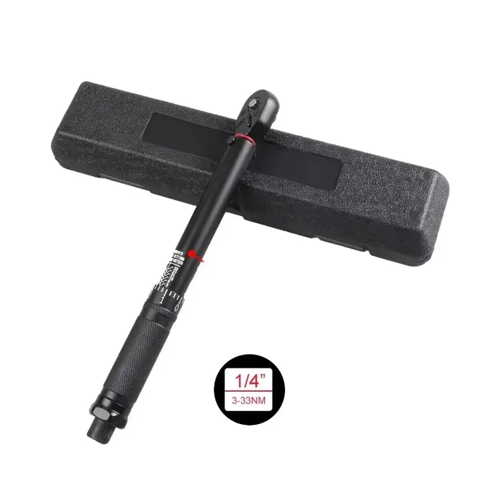 Clé dynamométrique à cliquet bidirectionnelle pour vélo et automobile, embouts carrés 1/2'', 3/8'',