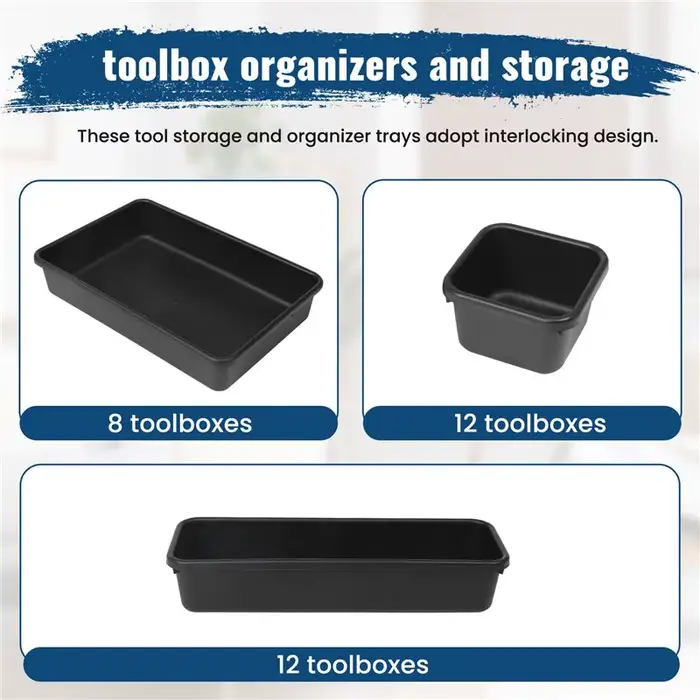 A98E-Organisateur de boîte à outils et plateau de rangement