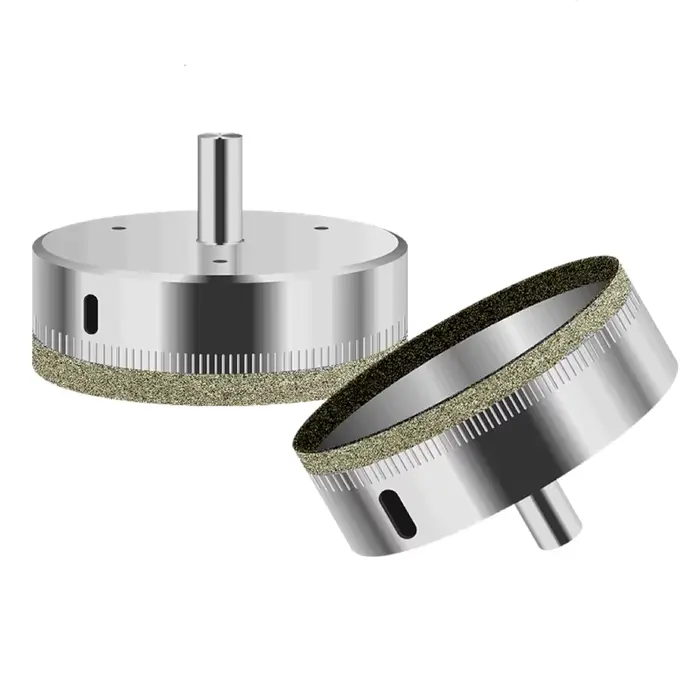 Scie cloche pour verre et marbre 105 mm/110 mm/115 mm/120 mm | Revêtement diamant