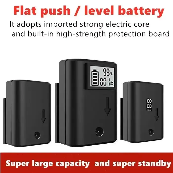 Hilda 6800 mah batterie haute puissance rechargeable niveau laser 360 outils de construction pour le nivellement 3D 12