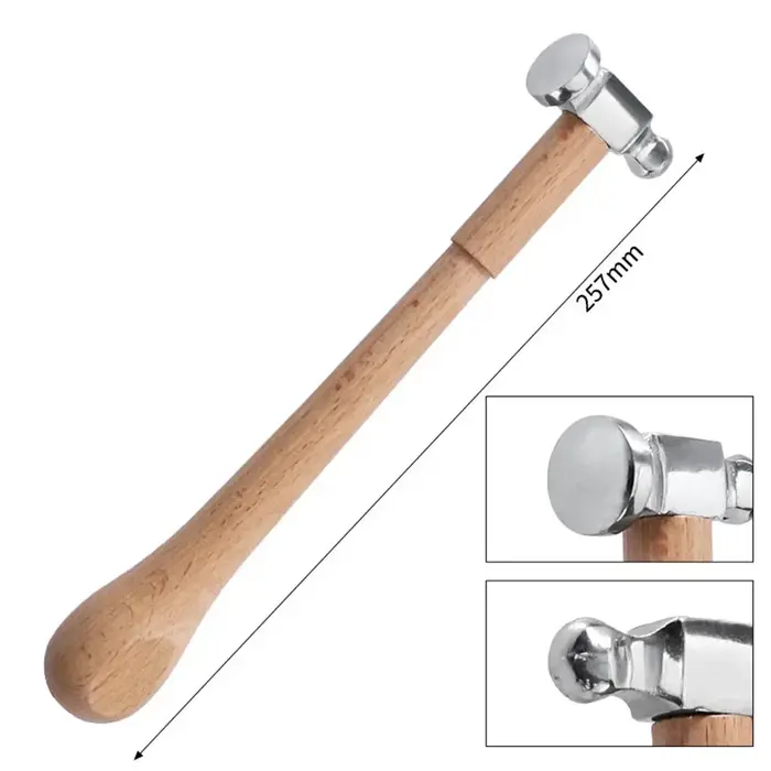 Marteau exécutif avec manche en bois pour forgeron