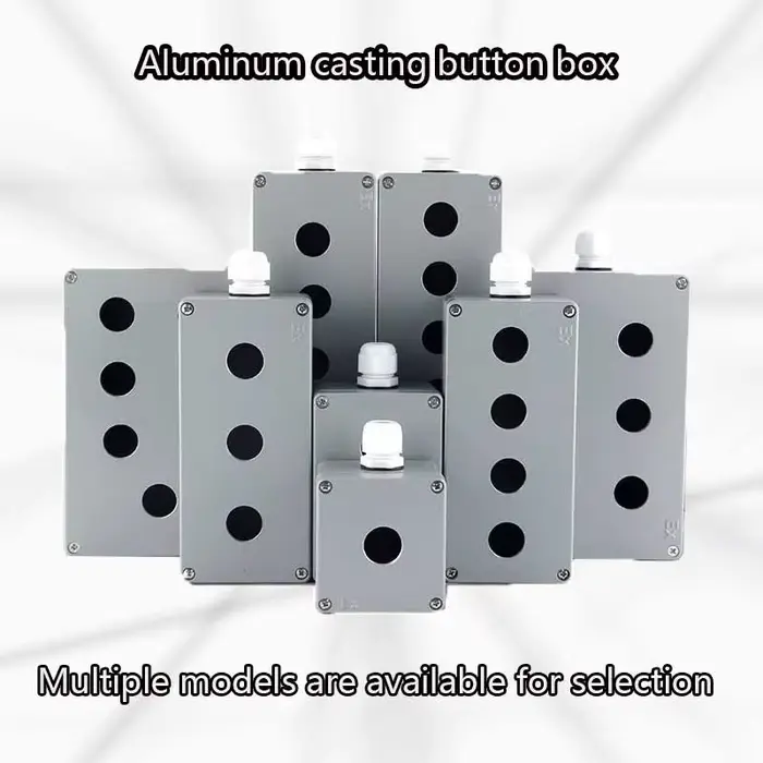 Boîtier étanche en aluminium moulé pour extérieur