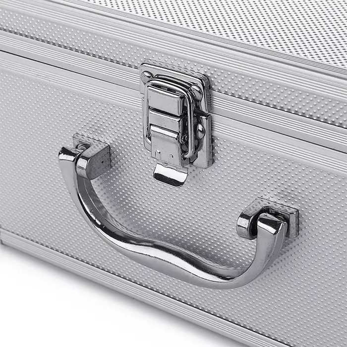 Boîte à outils portable en alliage d'aluminium