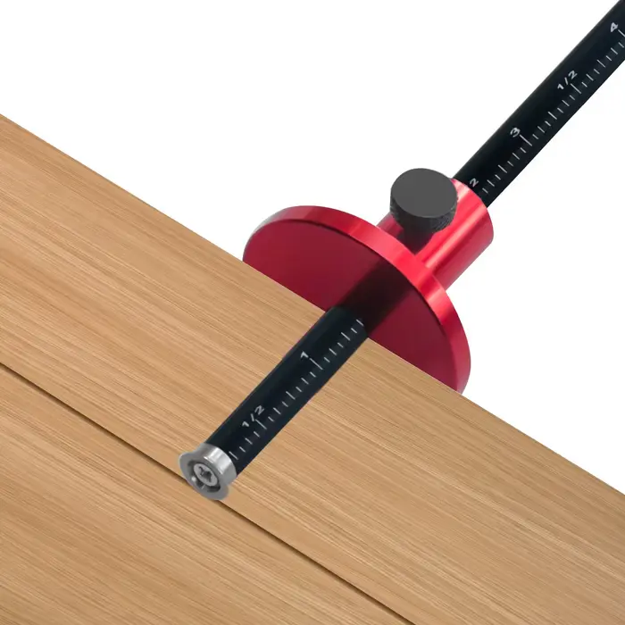 Jauge de marquage de roue-traceur pour le travail du bois-outils