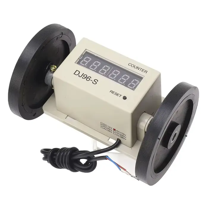 Compteur de mesure de longueur, compteur de tissu Textile, compteur numérique électronique Dj96-S