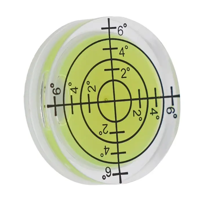 Niveau à bulle horizontal rond de 32x7mm