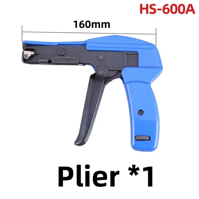 Pince à fermeture éclair en Nylon HS-600A