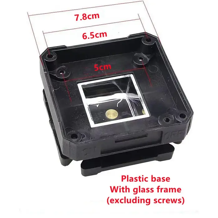 Fil 8 / 12 / 16 Référence horizontale laser Fixation du bouclier horizontal vertical pour l'auto - nivellement