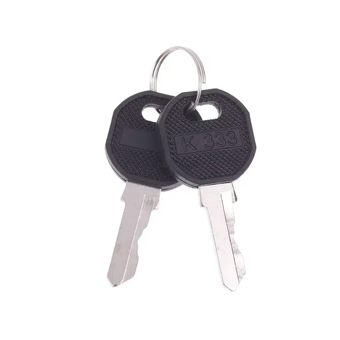 2 pièces K333 clés clé de casier de caravane pour Emka EK333 Elddis clé de casier à gaz avant EK 333