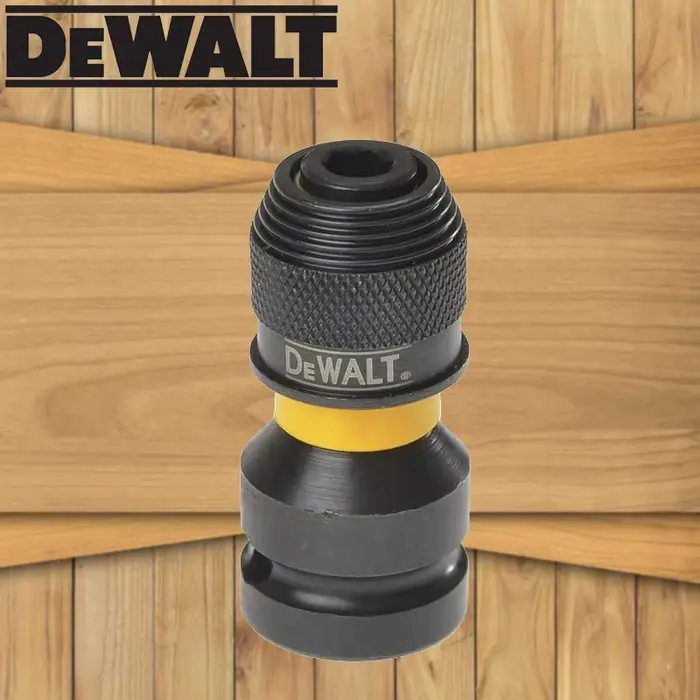 DEWALT DT7508-QZ adaptateur d'impact 1/4 "hexagonal à 1/2" forme carrée clé électrique antichoc tête de Conversion outil accessoires