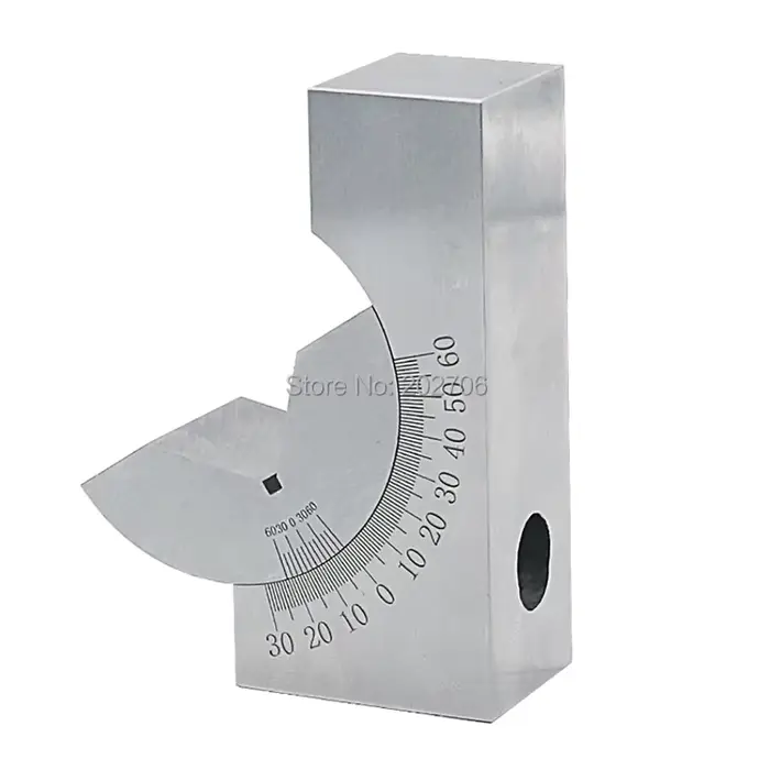 Fraiseuse pièces de précision tampon réglable 0/30/60 jauge d'angle débogage V bloc pêcheur haut outil AP25 AP30 AP46 pour la mesure