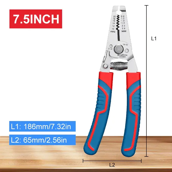 Pince à dénuder ergonomique de 7